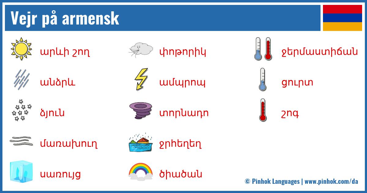 Vejr på armensk