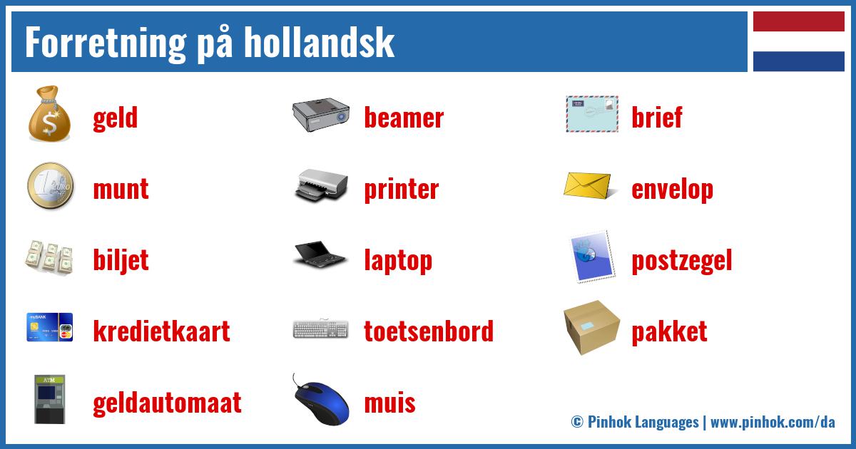 Forretning på hollandsk