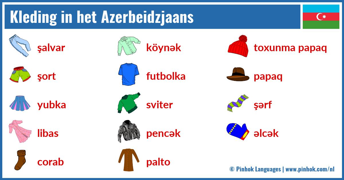 Kleding in het Azerbeidzjaans