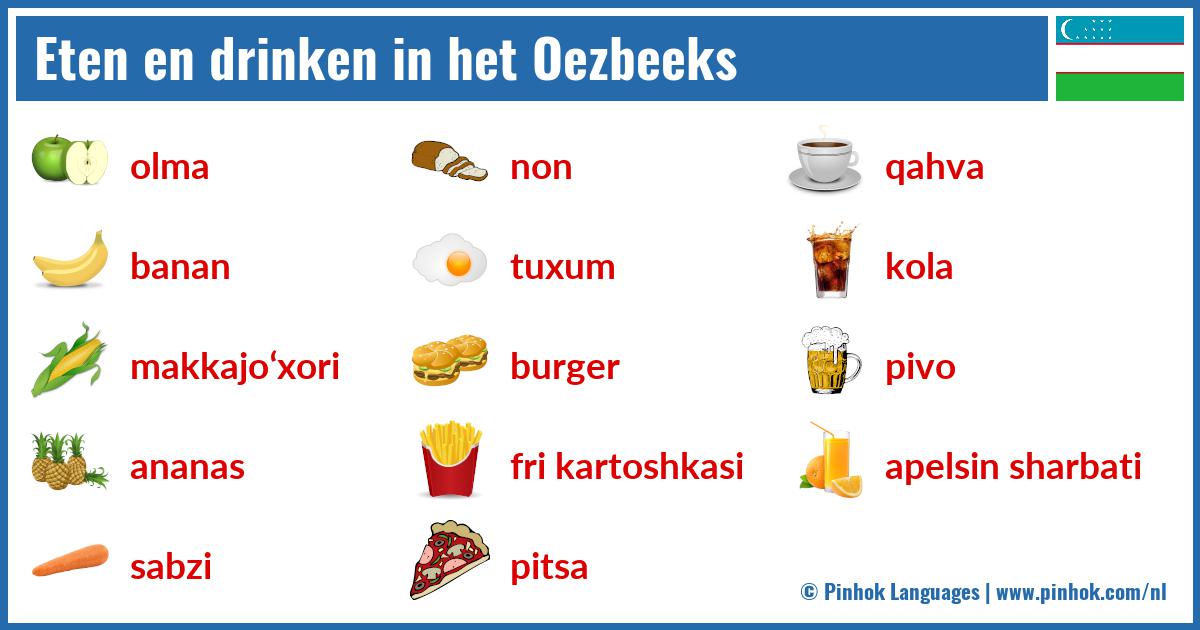 Eten en drinken in het Oezbeeks