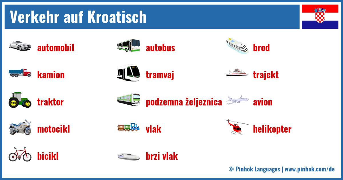 Verkehr auf Kroatisch