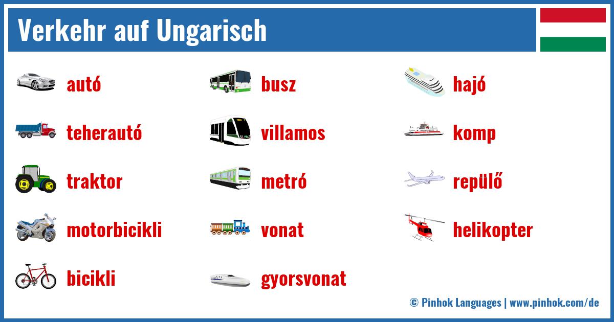 Verkehr auf Ungarisch