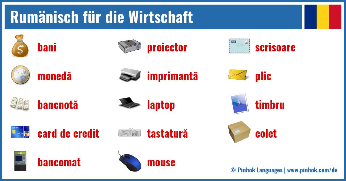 Rumänisch für die Wirtschaft