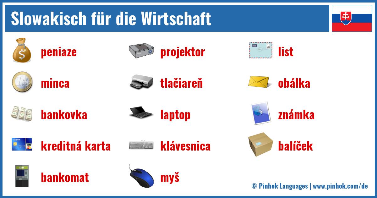 Slowakisch für die Wirtschaft