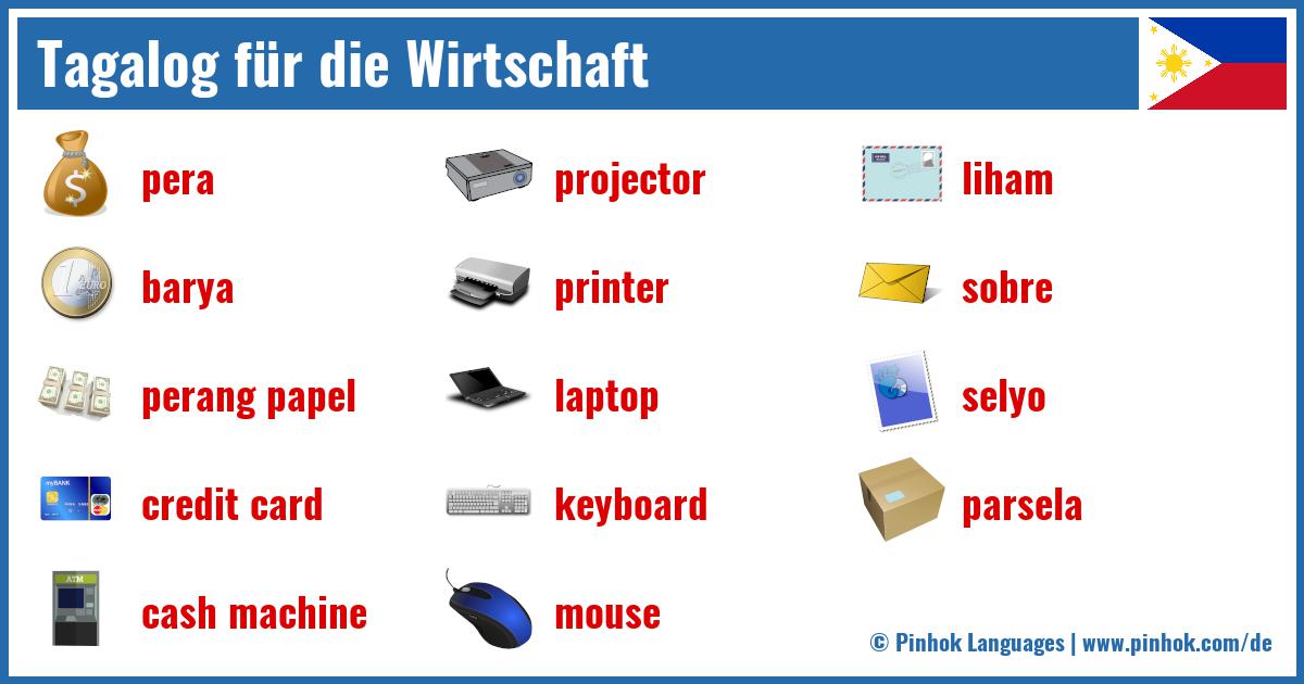 Tagalog für die Wirtschaft