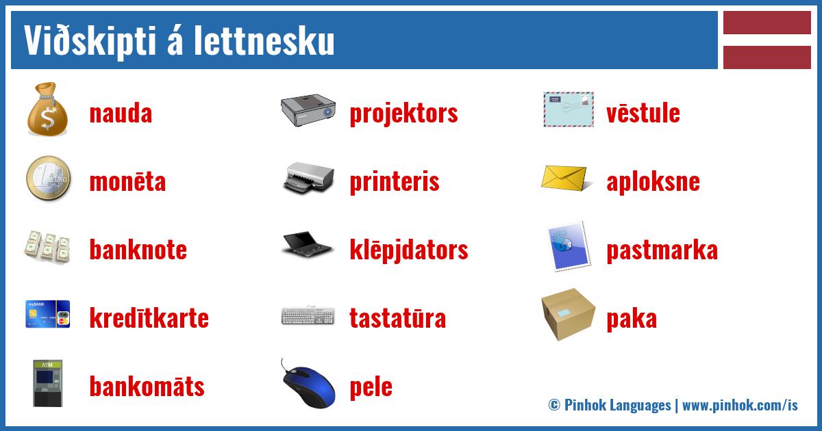 Viðskipti á lettnesku