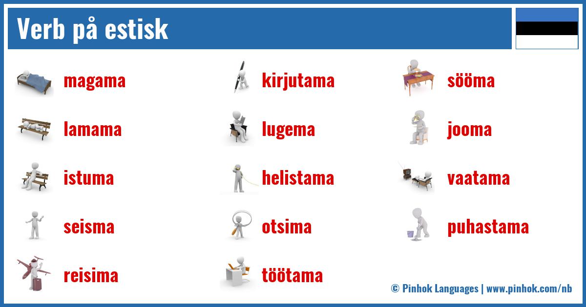 Verb på estisk