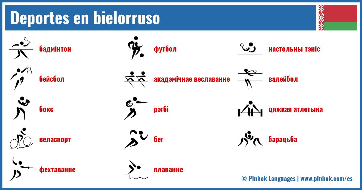 Deportes en bielorruso